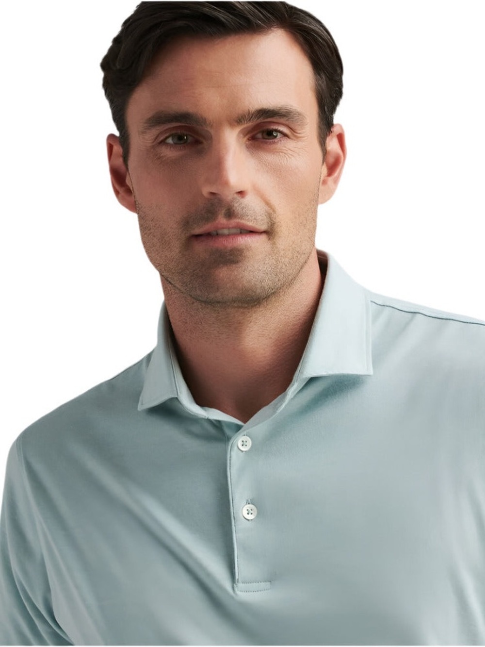Peter Millar Crown Crafted Excursionist Flex Polo in Blue Spruce Men’s XL $165 - Picture 2 of 5